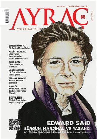 Ayraç Aylık Kitap Tahlili ve Eleştiri Dergisi Sayı:85 Kasım 2016
