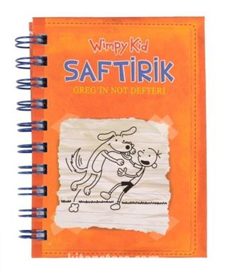 Saftirik Wimpy Kid A6 Sert Kapak Spiralli Bloknot Not Defteri (SFT209)