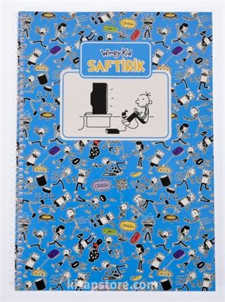 Saftirik Wimpy Kid A4 Düz Çizgili Okul Defteri (SFT311)