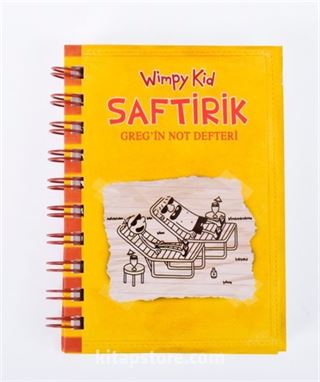 Saftirik Wimpy Kid A6 Sert Kapak Spiralli Bloknot Not Defteri (SFT204)