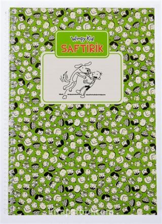 Saftirik Wimpy Kid A4 Çizgili Okul Defteri (SFT312)