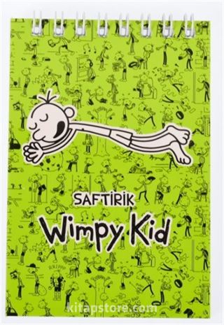 Saftirik Wimpy Kid Üstten Spiralli Bloknot (SFT272)