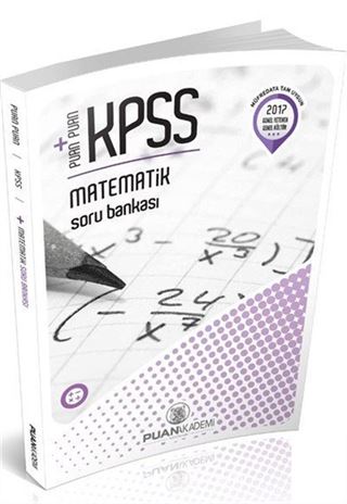 2017 KPSS Puan Puan Matematik Soru Bankası