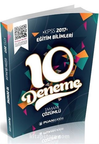 2017 KPSS Eğitim Bilimleri Tamamı Çözümlü 10 Deneme