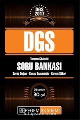 2017 DGS Tamamı Çözümlü Soru Bankası