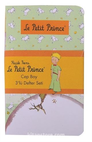 Küçük Prens 3'lü Defter Seti (KPR 222)