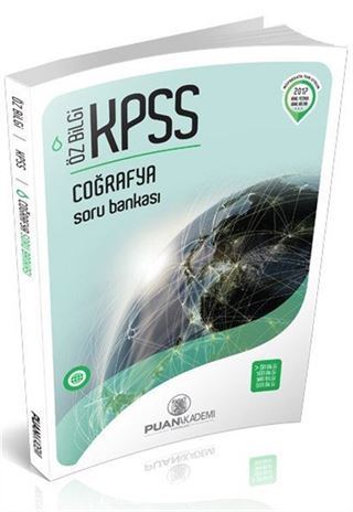 2017 KPSS Genel Yetenek Genel Kültür Coğrafya Öz Bilgi Soru Bankası