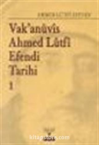 Vakanüvis Ahmed Lütfi Efendi Tarihi 8 Cilt Takım