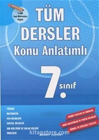 7. Sınıf Konu Anlatımlı Tüm Dersler