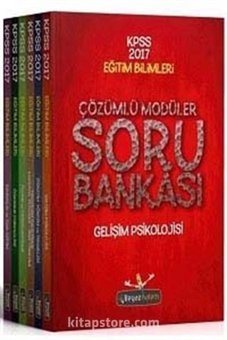 2017 KPSS Eğitim Bilimleri Çözümlü Modüler Soru Bankası (6 Kitap)