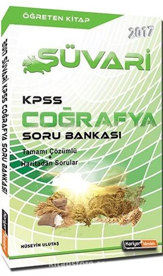 2017 KPSS Coğrafya Süvari Tamamı Çözümlü Soru Bankası