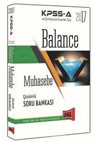 2017 KPSS A Grubu Balance Muhasebe Çözümlü Soru Bankası