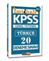 2017 KPSS İmtihan Genel Yetenek Türkçe 20 Deneme Sınavı