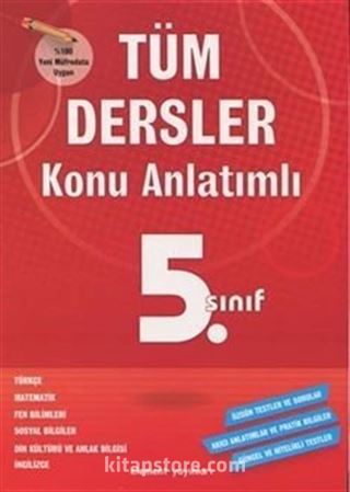5. Sınıf Konu Anlatımlı Tüm Dersler