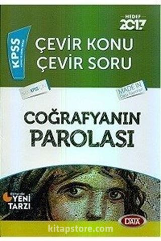 2017 KPSS Coğrafyanın Parolası Çevir Konu Çevir Soru