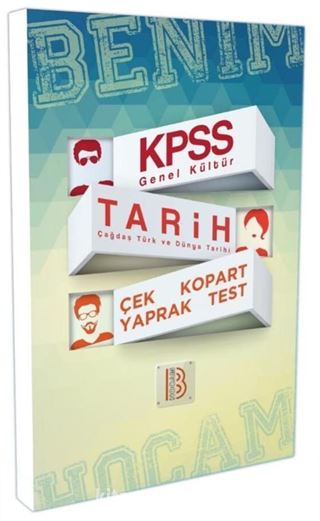 KPSS Genel Kültür Tarih Çek Kopart Yaprak Test