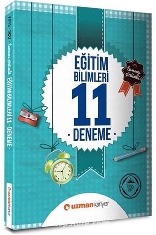 2017 KPSS Eğitim Bilimleri 11 Deneme Çözümlü