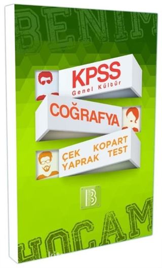 KPSS Genel Kültür Coğrafya Yaprak Test