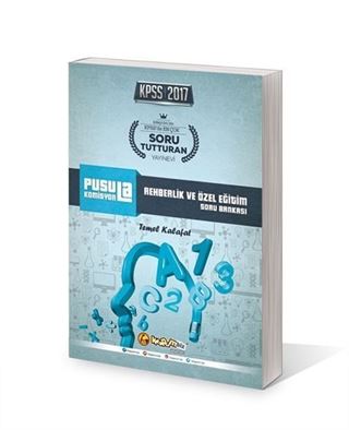 2017 KPSS Pusula Komisyon Rehberlik ve Özel Eğitim Soru Bankası