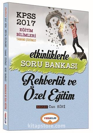 2017 KPSS Etkinliklerle Eğitim Bilimleri Rehberlik ve Özel Eğitim Tamamı Çözümlü Soru Bankası