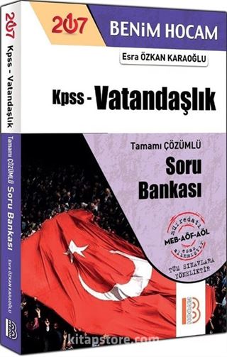 2017 KPSS Vatandaşlık Tamamı Çözümlü Soru Bankası