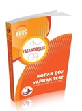KPSS Vatandaşlık Genel Yetenek Genel Kültür Kopar Çöz Yaprak Test