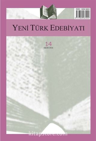 Yeni Türk Edebiyatı Hakemli Altı Aylık İnceleme Dergisi Sayı:14 Ekim 2016