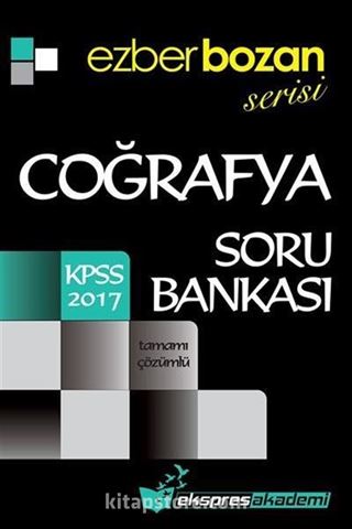 2017 KPSS Ezberbozan Coğrafya Soru Bankası