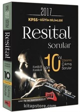 2017 KPSS Eğitim Bilimleri Resital Sorular Fasikül Fasikül Son 10 Yıl Çözümlü Çıkmış Sorular