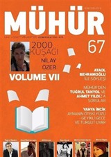Mühür İki Aylık Şiir ve Edebiyat Dergisi Yıl:9 Sayı:67 Kasım-Aralık 2016