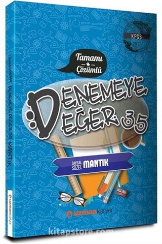 2017 KPSS Denemeye Değer 35 Mantık