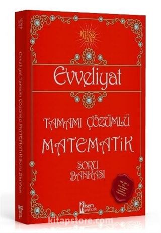 2017 KPSS Evveliyat Matematik Tamamı Çözümlü Soru Bankası