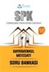 SPK Gayrimenkul Mevzuatı Soru Bankası