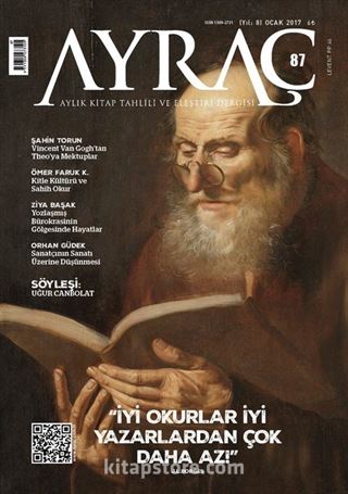 Ayraç Aylık Kitap Tahlili ve Eleştiri Dergisi Sayı:87 Ocak 2017