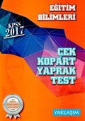 2017 KPSS Eğitim Bilimleri Çek Kopart Yaprak Test