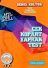 2017 KPSS Genel Kültür Tarih Coğrafya Vatandaşlık Çek Kopart Yaprak Test