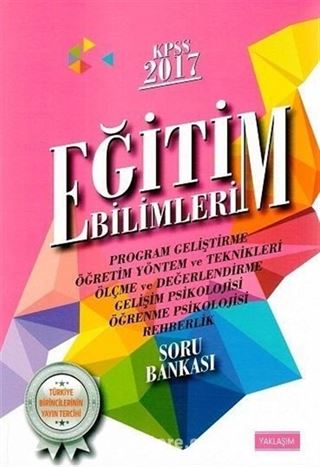 2017 KPSS Eğitim Bilimleri Soru Bankası
