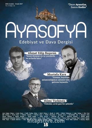 Ayasofya Dergisi Sayı 15