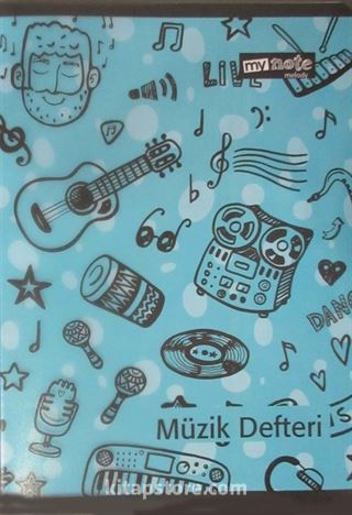 Mynote Defter - Melody Müzik Defteri 40 Yaprak (3 Adet)
