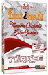 2017 KPSS İmtihan Türkçe Tamamı Çözümlü Soru Bankası