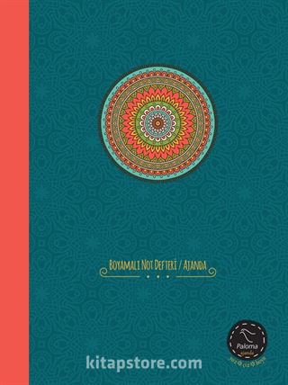 Boyamalı Not Defteri - Ajanda