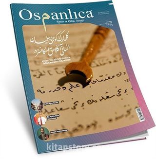 Osmanlıca Eğitim ve Kültür Dergisi Sayı: 40 Aralık 2016