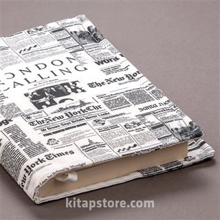 Kitap Kılıfı - Gazete (M - 31x21cm)