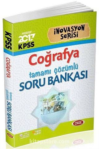 2017 KPSS Coğrafya Tamamı Çözümlü Soru Bankası / İnovasyon Serisi