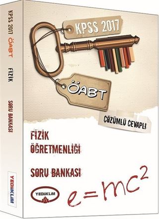 2017 ÖABT İlköğretim Fizik Öğretmenliği Tamamı Çözümlü Soru Bankası