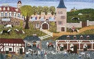Am Reiterhof 1000 Parça Puzzle (Kod: 40931)