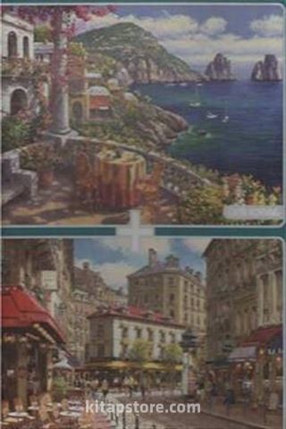Capri Morning Reudu Soleil 2x1000 Puzzle (Kod:40136)