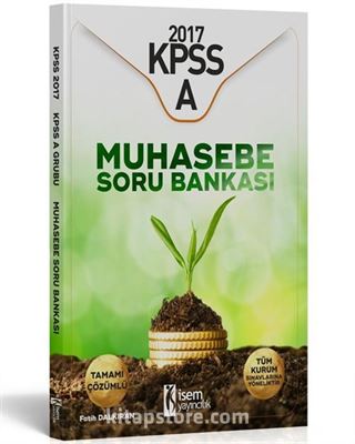 2017 KPSS A Grubu Muhasebe Tamamı Çözümlü Soru Bankası