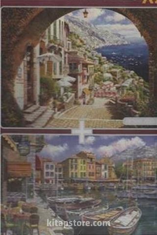 Archway Positano Cafein Cassis 2x1000 Puzzle (Kod:40134)