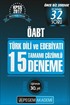 2017 KPSS ÖABT Türk Dili ve Edebiyatı Tamamı Çözümlü 15 Deneme